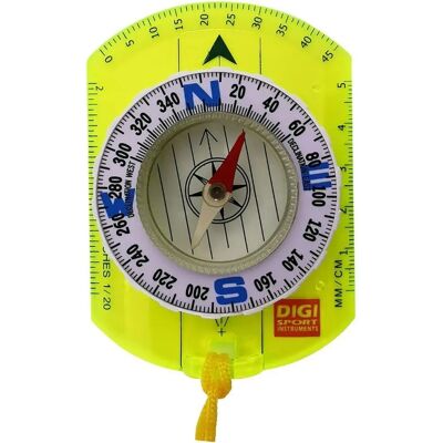 Boussole Translucide Verte Digi Sport Instruments - Outil de navigation - Publicité Boussole Translucide Verte Digi Sport Instruments - Outil de navigation - Publicité