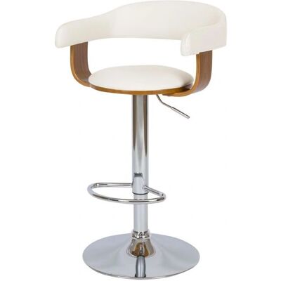 Rendez-vous Déco Harold Tabouret de bar ajustable blanc - Publicité Rendez-vous Déco Harold Tabouret de bar ajustable blanc - Publicité