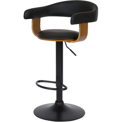 Silla de barra ajustable negra Rendez-Vous Déco - Bar Stool Silla de barra ajustable negra Rendez-Vous Déco - Bar Stool