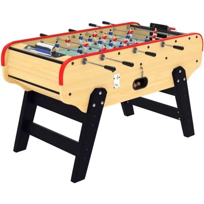 Baby foot Mister Babyfoot clair pour intérieur - Tournoi familial - Publicité Baby foot Mister Babyfoot clair pour intérieur - Tournoi familial - Publicité