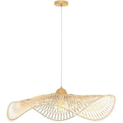 Rendez Vous Déco Suspension Jipi en Bambou - 75cm/100cm - Élégant - Publicité Rendez Vous Déco Suspension Jipi en Bambou - 75cm/100cm - Élégant - Publicité