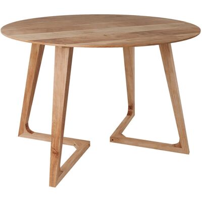 Mesa redonda en madera de acacia de 115 cm - Rendez-Vous Déco Mesa redonda en madera de acacia de 115 cm - Rendez-Vous Déco