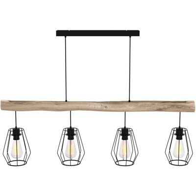 Lámpara colgante Clotilde - Rendez-vous Déco 4 luces Lámpara colgante Clotilde - Rendez-vous Déco 4 luces