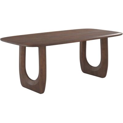 Rendez-vous Déco - Mesa rectangular en madera de mango maciza - 6 plazas Rendez-vous Déco - Mesa rectangular en madera de mango maciza - 6 plazas