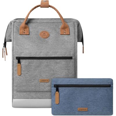 Cabaia Großer 26L Rucksack Grau - Reisen & Alltag Cabaia Großer 26L Rucksack Grau - Reisen & Alltag