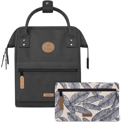 Sac à dos vegan Cabaia Adventurer S Nubuck - Le Havre Bleu - Publicité Sac à dos vegan Cabaia Adventurer S Nubuck - Le Havre Bleu - Publicité
