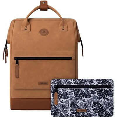 Mochila grande vegana Cabaia Adventurer Nubuck - Moscou Marrom Mochila grande vegana Cabaia Adventurer Nubuck - Moscou Marrom