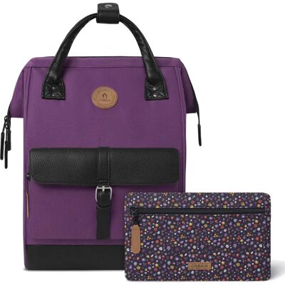 Sac à dos Medium Cabaia - Violet - Léger & Vegan - Publicité Sac à dos Medium Cabaia - Violet - Léger & Vegan - Publicité