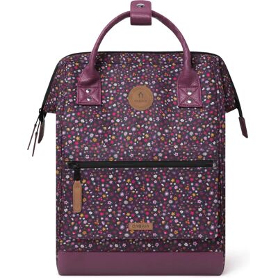 Cabaia Kleiner Lavendel Rucksack - All Over, Wechselbare Fronttaschen - Daypack Cabaia Kleiner Lavendel Rucksack - All Over, Wechselbare Fronttaschen - Daypack
