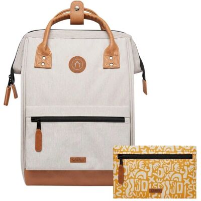 Cabaia Tagesrucksack Adventurer M Recycled - 23L - Beige - Cityrucksack Cabaia Tagesrucksack Adventurer M Recycled - 23L - Beige - Cityrucksack