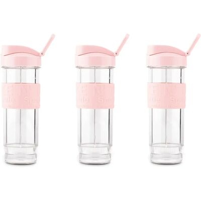 H.Koenig Rosa 3-flaskorset - Blender tillbehör H.Koenig Rosa 3-flaskorset - Blender tillbehör