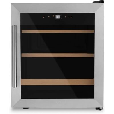 Les Petits Champs CAVC15 - Cave à vin - 15 bouteilles, 46L, clayettes en bois - Publicité Les Petits Champs CAVC15 - Cave à vin - 15 bouteilles, 46L, clayettes en bois - Publicité