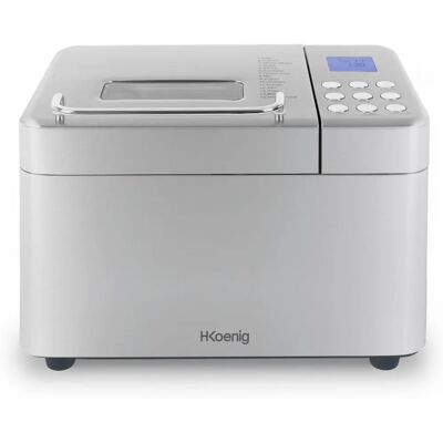 H. Koenig Bake440 Macchina per il Pane - 15 Programmi, LCD, 600W H. Koenig Bake440 Macchina per il Pane - 15 Programmi, LCD, 600W