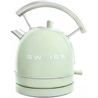 Bollitore Elettrico SWEISS KTL7 - 2200 W, 1.8L, Verde Bollitore Elettrico SWEISS KTL7 - 2200 W, 1.8L, Verde