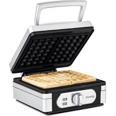 H.Koenig GFX320 - Grigio - Waffle Maker H.Koenig GFX320 - Grigio - Waffle Maker