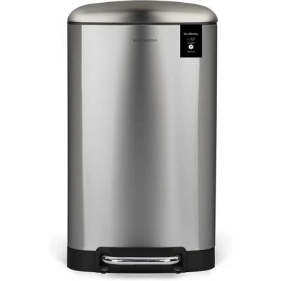 H.Koenig N 712 Poubelle Argent - 30L Rectangulaire, Silencieuse, Acier Inoxydable - Publicité H.Koenig N 712 Poubelle Argent - 30L Rectangulaire, Silencieuse, Acier Inoxydable - Publicité