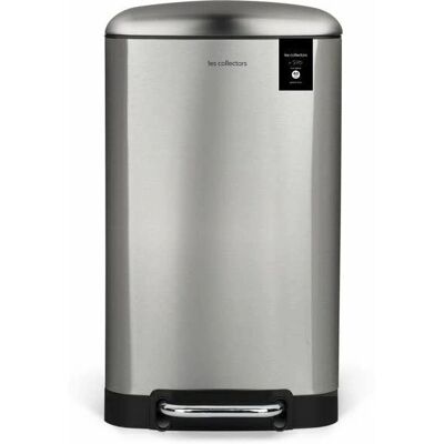 Les Collectors Poubelle à Pedale en Acier Inox - 40L - Publicité Les Collectors Poubelle à Pedale en Acier Inox - 40L - Publicité