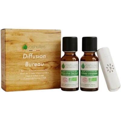 Voshuiles - Mon Petit Kit Bureau - Kit d’aromathérapie - Publicité Voshuiles - Mon Petit Kit Bureau - Kit d’aromathérapie - Publicité