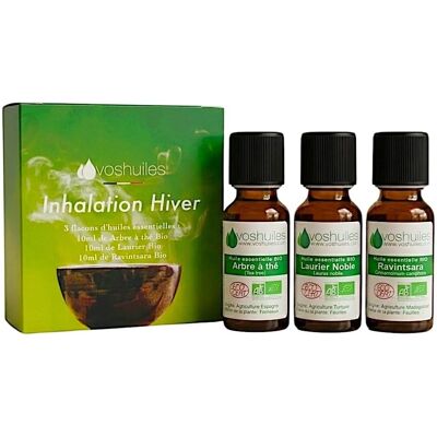 Voshuiles - Mon Petit Kit « Inhalation Hiver » - Ravintsara - Publicité Voshuiles - Mon Petit Kit « Inhalation Hiver » - Ravintsara - Publicité