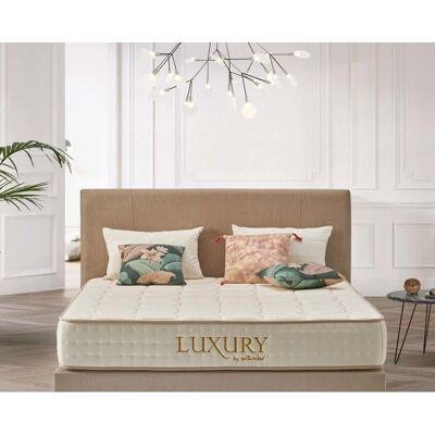 Matelas Luxury Naturalex 160x200cm - Latex Bleu, Mousse à Mémoire, 7 Zones - Publicité Matelas Luxury Naturalex 160x200cm - Latex Bleu, Mousse à Mémoire, 7 Zones - Publicité