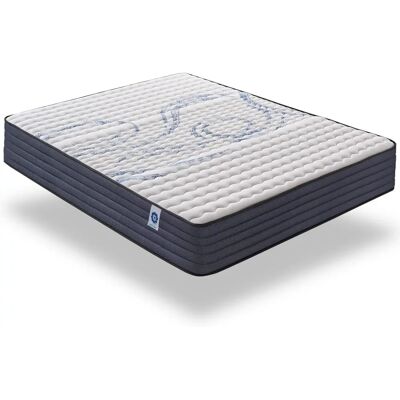 Naturalex Modèle - Matelas en Mousse à Mémoire - 140x190cm - Zones de Support - Respirant - Publicité Naturalex Modèle - Matelas en Mousse à Mémoire - 140x190cm - Zones de Support - Respirant - Publicité
