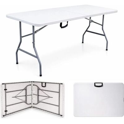 TERRE JARDIN - 180x74 Foldable Garden Table - 180x74 cm TERRE JARDIN - 180x74 Foldable Garden Table - 180x74 cm