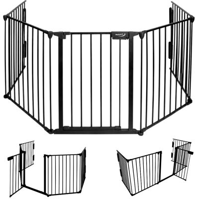 Facilitys Barrière de Sécurité pour Bébé - 3m, 5 panneaux - Design Moderne - Publicité Facilitys Barrière de Sécurité pour Bébé - 3m, 5 panneaux - Design Moderne - Publicité