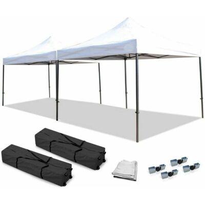 TERRE JARDIN - Pérgola 3x3 - Blanco - 3x3 - Pavilion TERRE JARDIN - Pérgola 3x3 - Blanco - 3x3 - Pavilion