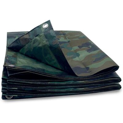 Terre Jardin - Lona camuflada - 130 g/m2 - Tarpaulin Terre Jardin - Lona camuflada - 130 g/m2 - Tarpaulin