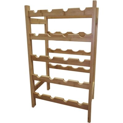 Facilitys - BambooWine - Bambú - 20 botellas - Botellero Facilitys - BambooWine - Bambú - 20 botellas - Botellero