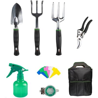 Terre Jardin - Kit de herramientas de jardinería de 8 piezas - herramientas Terre Jardin - Kit de herramientas de jardinería de 8 piezas - herramientas