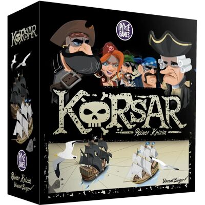 Pixie Games Korsar - Jeu de société - Publicité Pixie Games Korsar - Jeu de société - Publicité