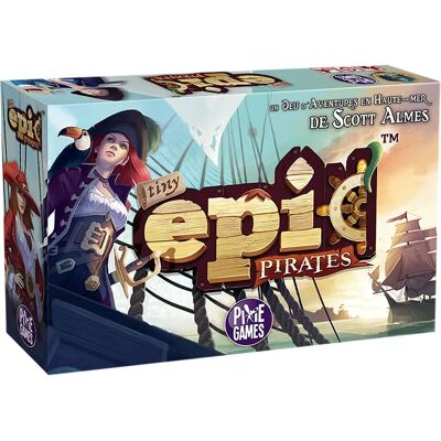 Pixie Games Tiny Epic Pirates - Jeu de société - Publicité Pixie Games Tiny Epic Pirates - Jeu de société - Publicité