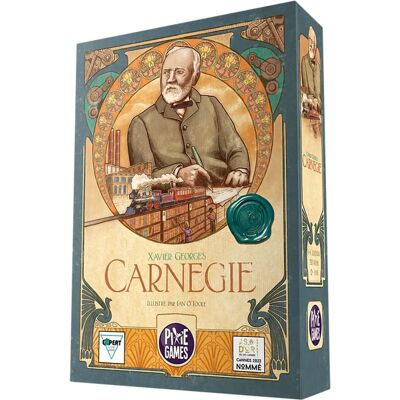 Jeu de stratégie Pixie Games Carnegie - Jeu de société - Publicité Jeu de stratégie Pixie Games Carnegie - Jeu de société - Publicité