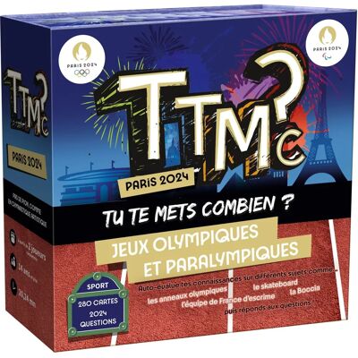 Pixie Games TTMC - Tu te mets combien ? Paris 2024 - Jeu de société - Publicité Pixie Games TTMC - Tu te mets combien ? Paris 2024 - Jeu de société - Publicité