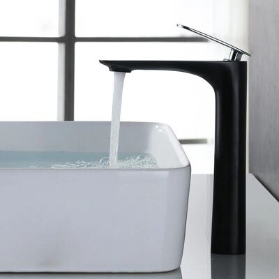 Kroos Kroos - Modern Single Handle Black Bathroom Mixer Kroos Kroos - Modern Single Handle Black Bathroom Mixer