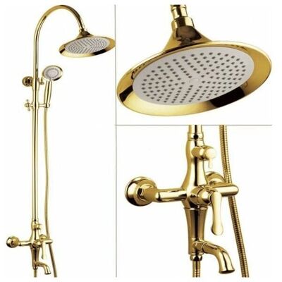 Kroos Classic Retro Gold Shower Column - Shower Type Kroos Classic Retro Gold Shower Column - Shower Type