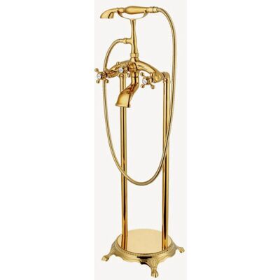 KROOS Maddalena - Mezclador de bañera estilo vintage - Dorado KROOS Maddalena - Mezclador de bañera estilo vintage - Dorado