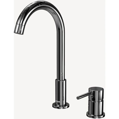 Kroos Kroos - Miscelatore lavabo geometrico moderno - Cromo - 2 fori Kroos Kroos - Miscelatore lavabo geometrico moderno - Cromo - 2 fori