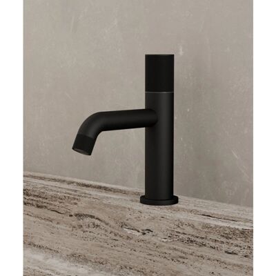 Kroos Leros - Mezclador de lavabo moderno - Negro redondo Kroos Leros - Mezclador de lavabo moderno - Negro redondo