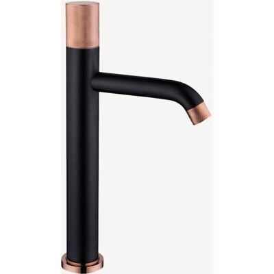 Kroos Leros Schwarzer Roségold Mischbatterie - Badwaschbecken - Modernes Design Kroos Leros Schwarzer Roségold Mischbatterie - Badwaschbecken - Modernes Design