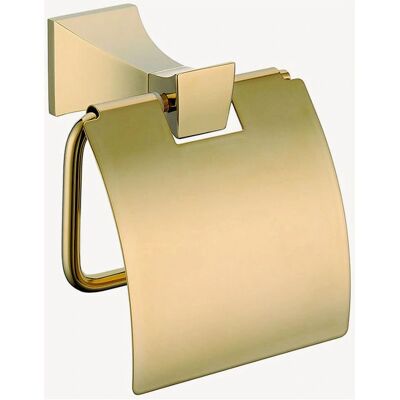 KROOS - Chloe - Dorado - Empotrado en pared - Portarrollos de papel higiénico KROOS - Chloe - Dorado - Empotrado en pared - Portarrollos de papel higiénico