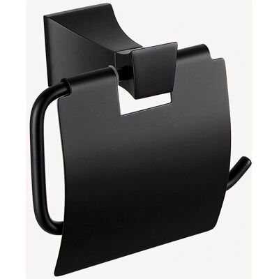 Kroos Chloe - negro - acero inoxidable - portarrollos de papel higiénico de pared Kroos Chloe - negro - acero inoxidable - portarrollos de papel higiénico de pared