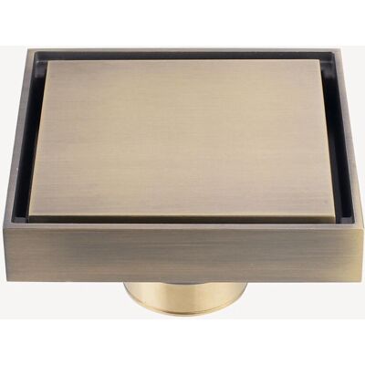 Kroos Modell - Quadratischer Bronzebodenablauf Kroos Modell - Quadratischer Bronzebodenablauf