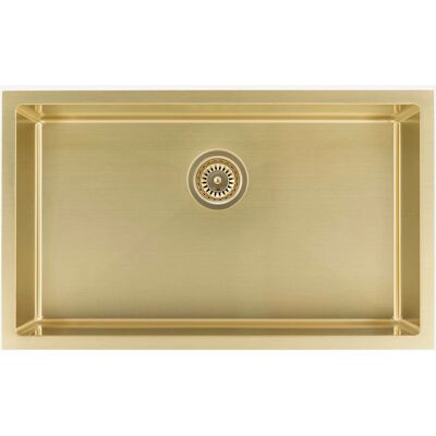 Kroos Hiba Fregadero - latón cepillado - 750x450 mm Kroos Hiba Fregadero - latón cepillado - 750x450 mm