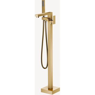 Mezclador de bañera y ducha dorado Kroos Sirius - Montado en la pared Mezclador de bañera y ducha dorado Kroos Sirius - Montado en la pared
