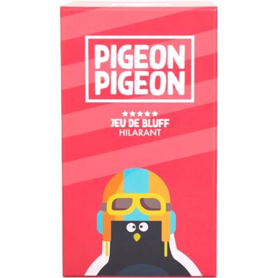 Jeu Pigeon Pigeon de Cartamundi - Jeu de Bluff pour 14 ans et plus Jeu Pigeon Pigeon de Cartamundi - Jeu de Bluff pour 14 ans et plus