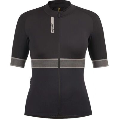 Mavic Ksyrium Cycling Jersey - Short Sleeve - Black/Gray Mavic Ksyrium Cycling Jersey - Short Sleeve - Black/Gray