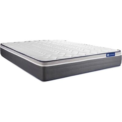 ACTISOM Actiflex plus 140x220cm Matratzen & Rahmen-Set - Sehr Fest, 26cm Dick, Weiß ACTISOM Actiflex plus 140x220cm Matratzen & Rahmen-Set - Sehr Fest, 26cm Dick, Weiß