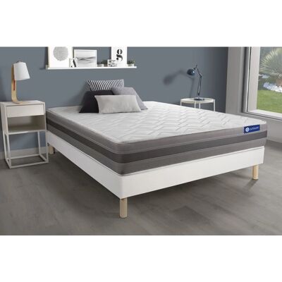 ACTISOM Weiß Actiflex relax 150x190cm Matratze & Bettgestell ACTISOM Weiß Actiflex relax 150x190cm Matratze & Bettgestell